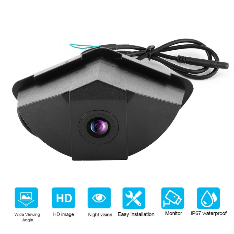 170° Wide Angle Front View Camera CCD Digital Fill Light Night Vision Waterproof Car Camera - Parking Monitor for Mercedes Benz - Image 5