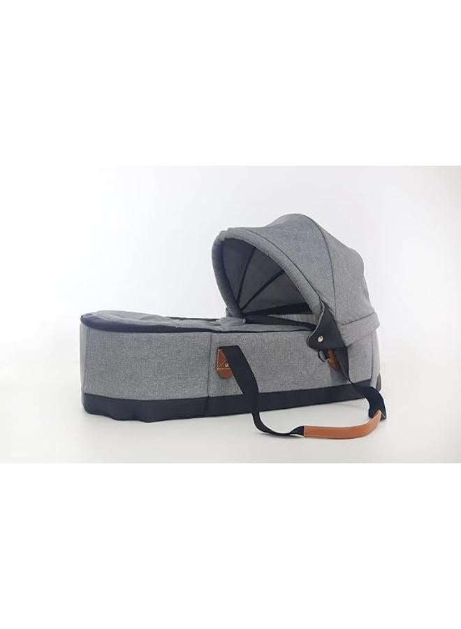 Petit Bebe Carry cot Premimum Max Grey - Image 2