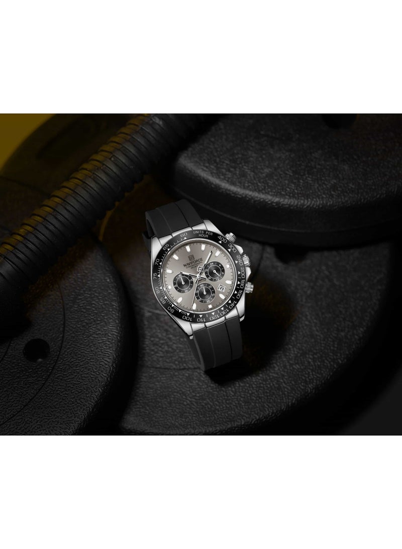 Naviforce NF8054 S/GY/B Flex Chrono - Image 3