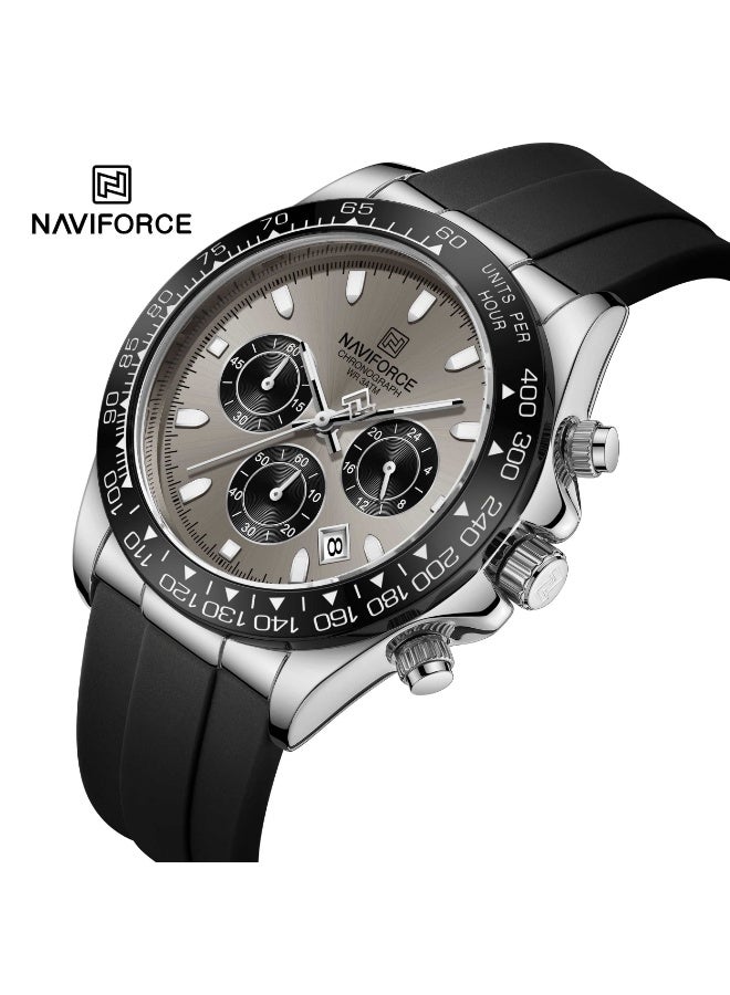 Naviforce NF8054 S/GY/B Flex Chrono - Image 2
