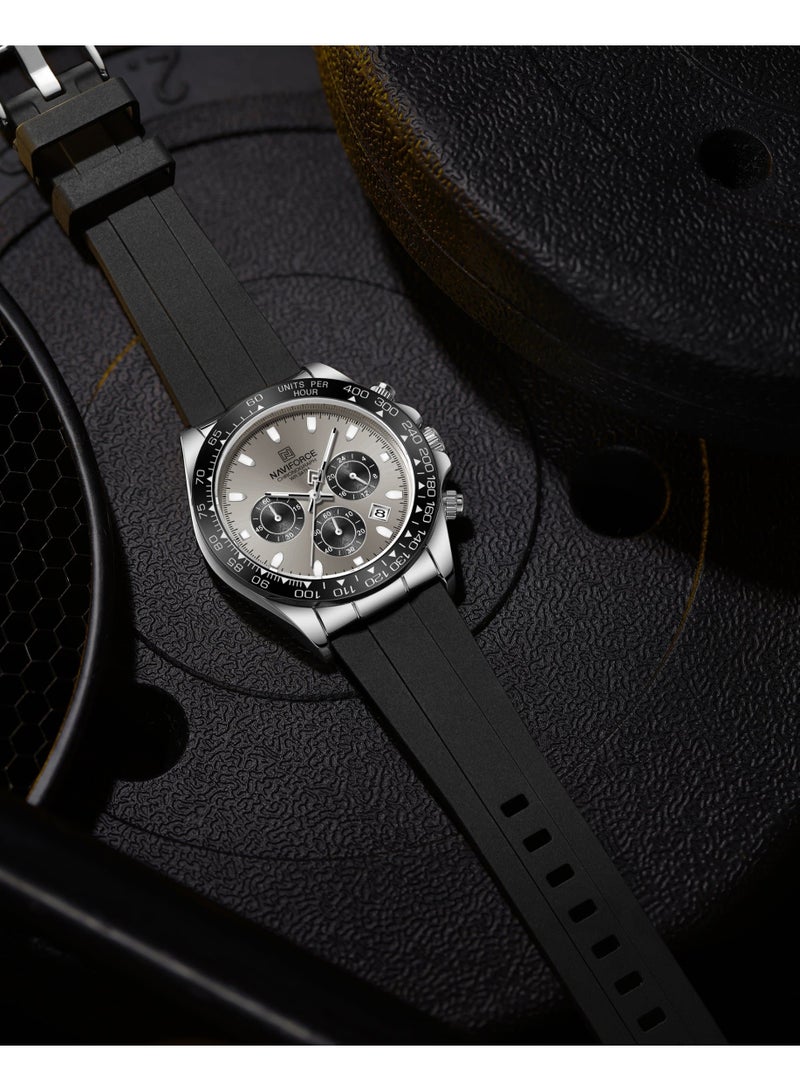 Naviforce NF8054 S/GY/B Flex Chrono - Image 4