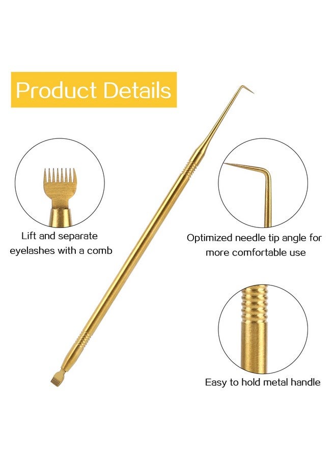 Sliverdew Lash Lift Toolprofessional Eyelash Separator Tool With Comb Lash Lift And Tint Kit Eyelash Lift And Tint Tool Stainless Steel Lash Perming Brush Lash Lift Comb Perming And Tinting Supplies - Image 4