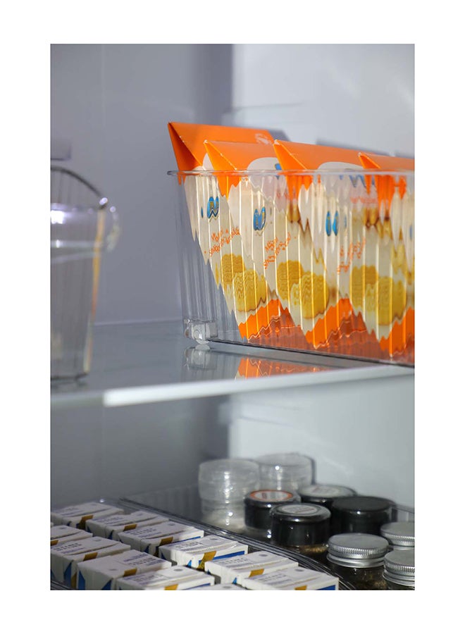 ايست من نون عبوة من 4 صناديق تنظيم ثلاجة متعددة الاستخدامات للحيوانات الأليفة مزودة بعجلات، وحاويات تخزين للمطبخ والمخزن وتنظيم المنزل - Image 4