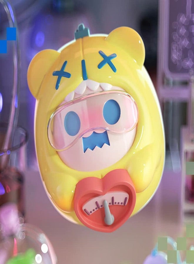 BEEMAI مجموعة BEEMAI Ghost Bear Lovesick Lab Series، قطعة واحدة بتصميم عشوائي، شخصيات لطيفة، زينة مكتبية، ألعاب قابلة للتجميع، هدايا أعياد ميلاد - Image 5