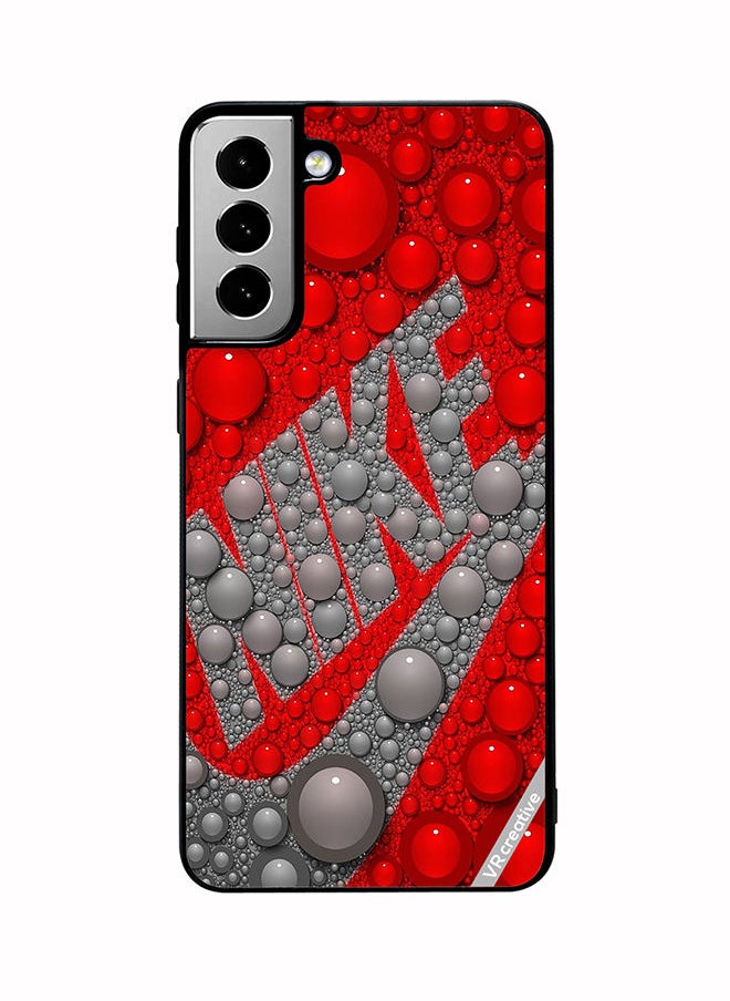 VR CREATIVE - Protective Case Cover For Samsung Galaxy S21 FE 5G Nike Design Multicolour - Image 1