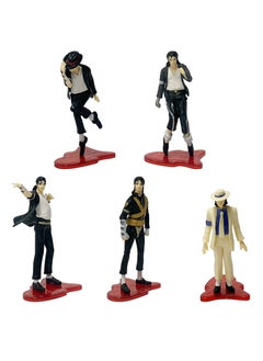 General 5 kinds of Michael Jackson doll model ornaments, PVC model toys to decorate the collection gifts  - Image 1
