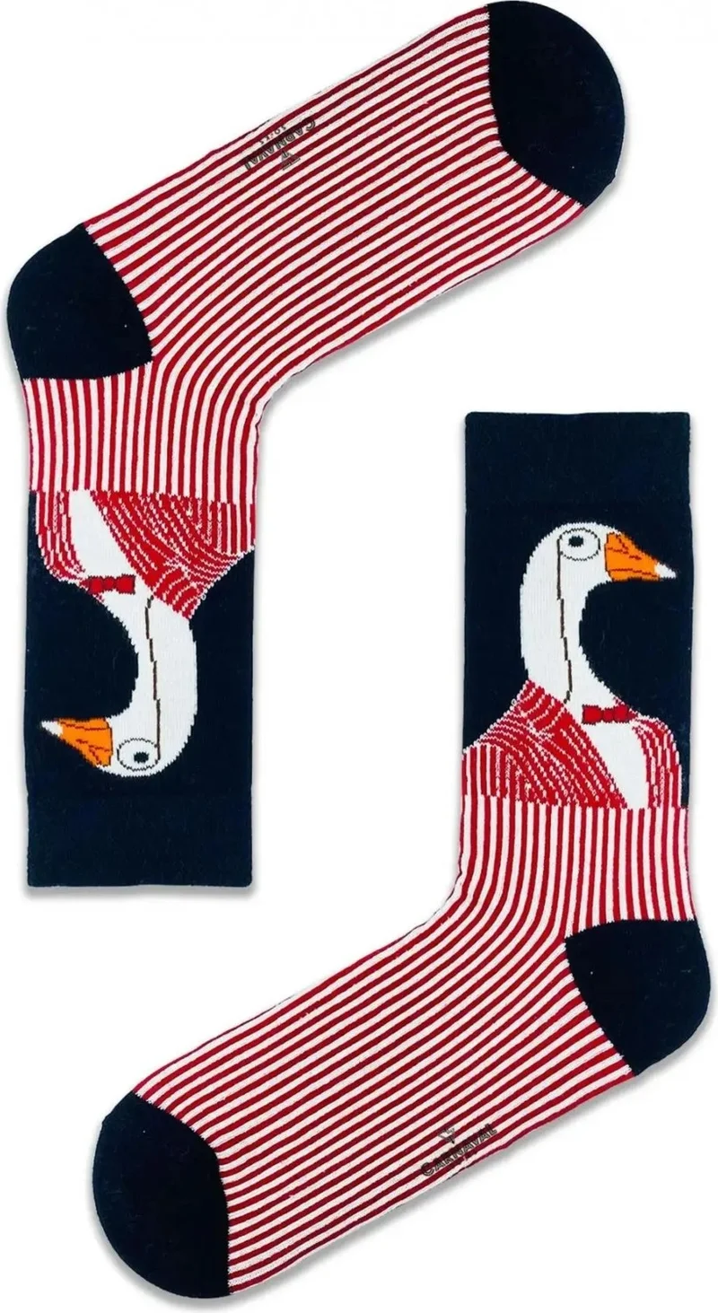 كارنافال سوكس Stork Patterned Colorful Socks