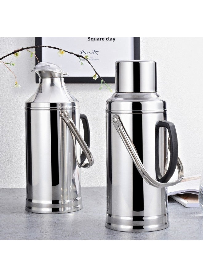 Stainless Steel Shell Glass Liner Large Capacity Thermos Thermos Thermos Thermos Household Thermos Bottle Wholesale-Color:3.2l Separate Inner Tank Upgraded Integrated Liner-Capacity:End From: 00:59  - Image 5