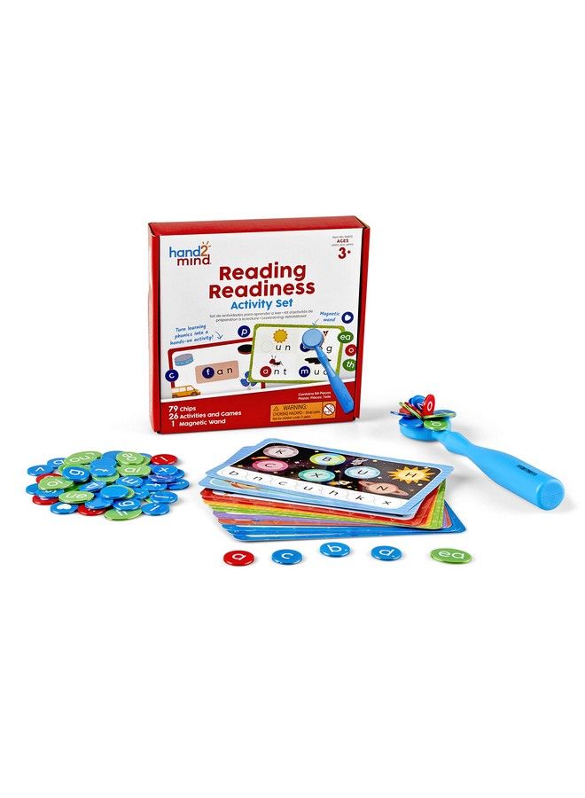 hand2mind Reading Readiness Activity Set Magnetic Wands And Chip Set Learn To Spell For Kids Spelling Toys Cvc Words For Kindergarten Learning Letters Science Of Reading Manipulatives - Image 2