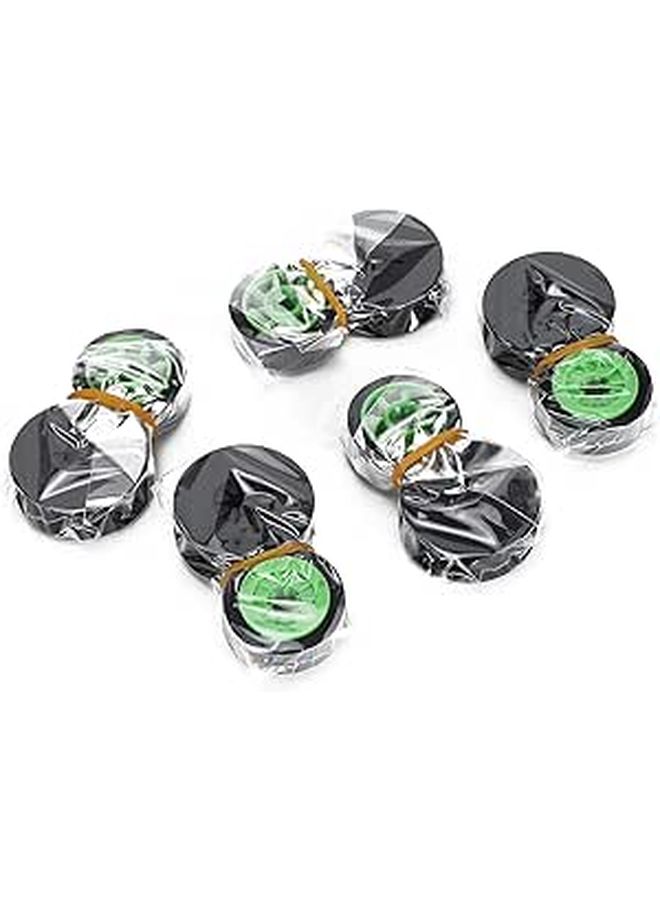 5Pcs Black Green Printer Ink Ribbon Compatible with LM IR300B 380E 390A 370A Heat Shrinkable Tube Typewriter Replacement - Image 1