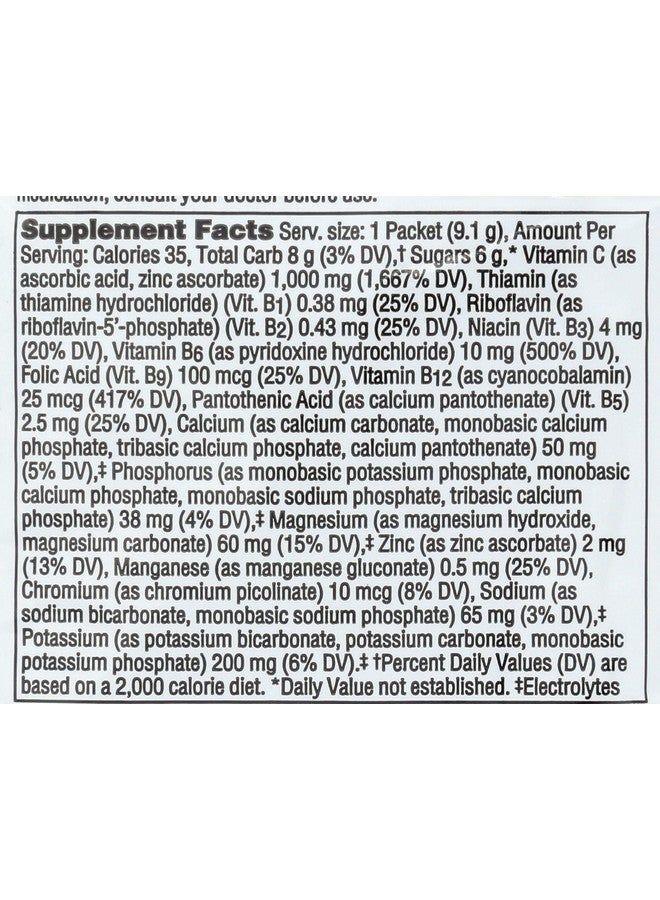 Alacer Raspberry Emergen C Packet, 0.32 OZ - Image 3