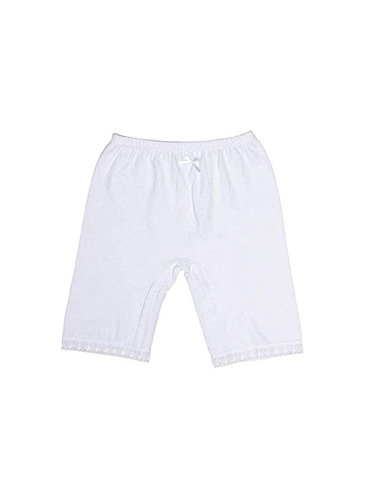 Everyone Girls White Brief cotton underwear boxer brief soft combed cotton shorts for kids girl(13-14 years)(PACK OF 6) - Image 2