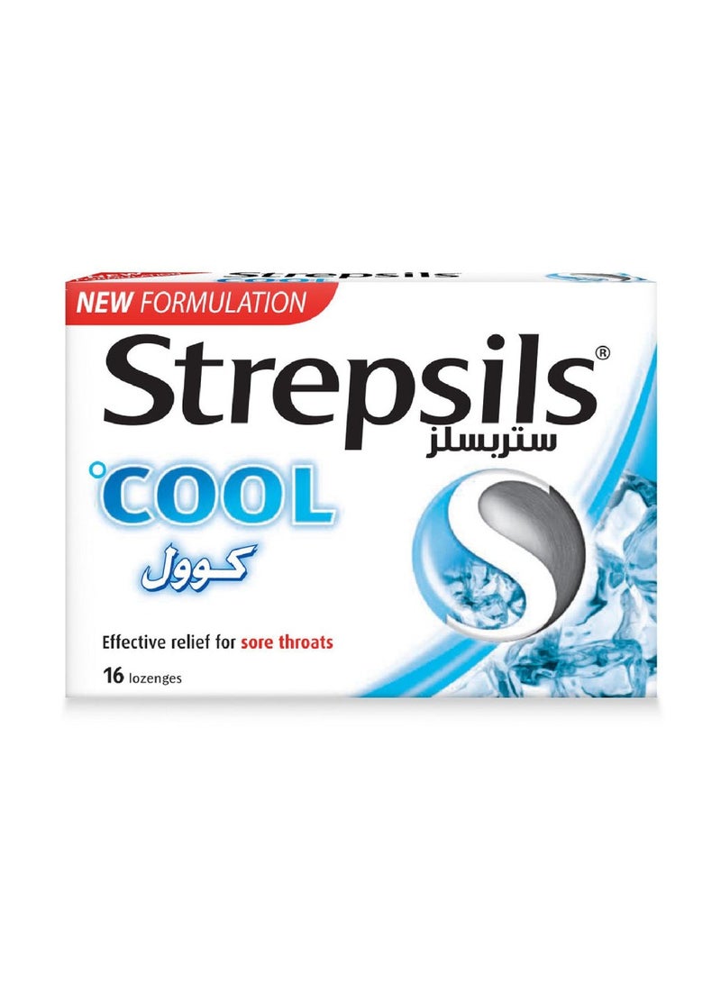 ستربسلز أقراص استحلاب باردة 16 قرص