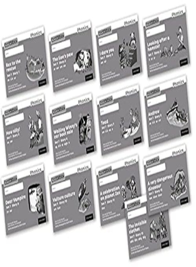 Read Write Inc. Phonics: Black and White Grey Set 7 Storybooks Mixed Pack of 13