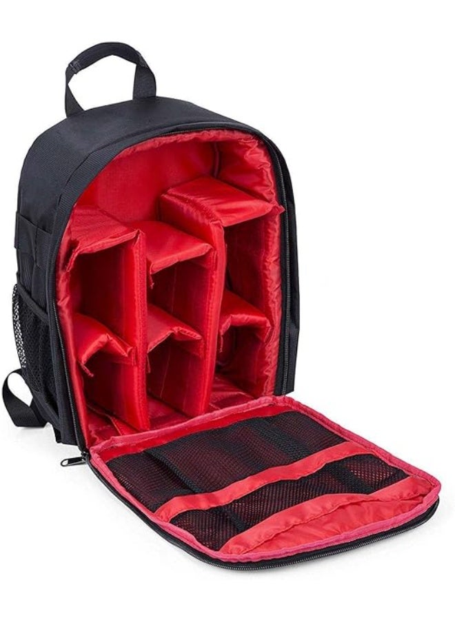 eWINNER Waterproof DSLR Camera Bag Shockproof Backpack Hiking Bag with Personalised Dividers Padded Camera Lens Flash Accessories Professional Storage Bag - Image 1