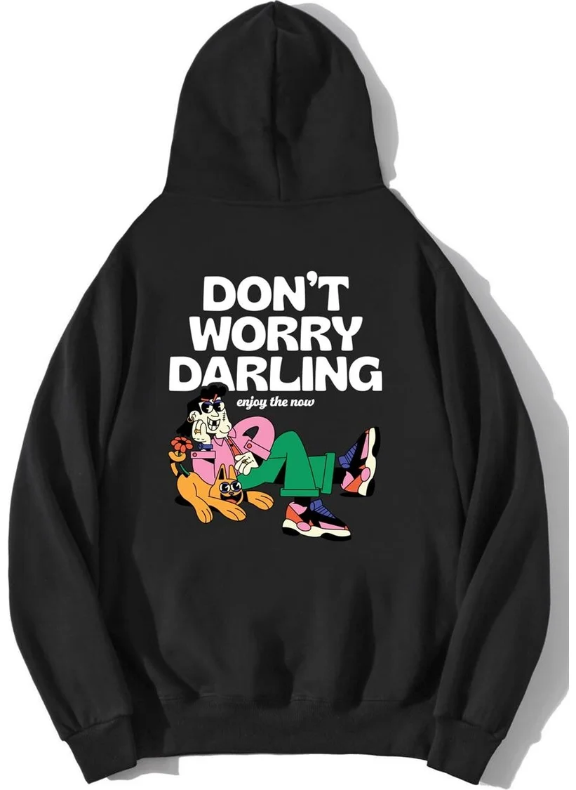 بي ار زد كولكشن Oversize Don't Worry Hoodie