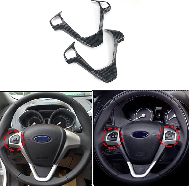 Wivplex Car Steering Wheel Trim for Ford Fiesta and Ecosport - Image 2