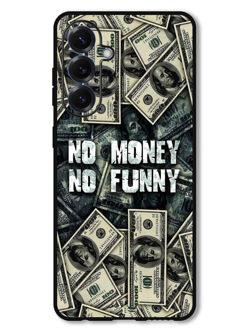 Theodor Protective Case Anti Scratch Shock Proof Bumper Cover For Samsung Galaxy S25 No Money No Funny - Image 1