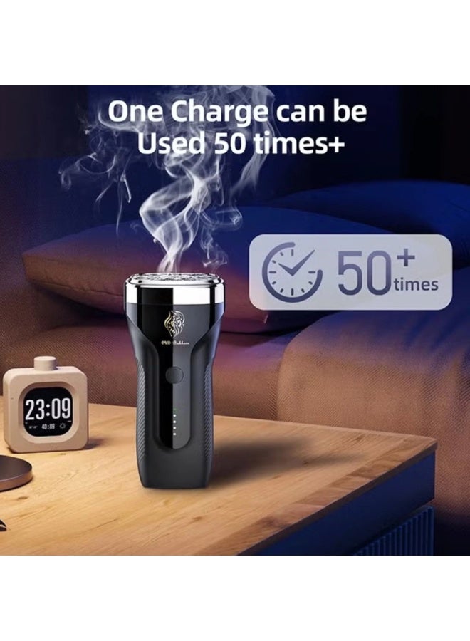 BK-29 مبخرة بخور كهربائية محمولة – قابلة لإعادة الشحن USB للمنزل والسيارة مع ملحقات - Image 4