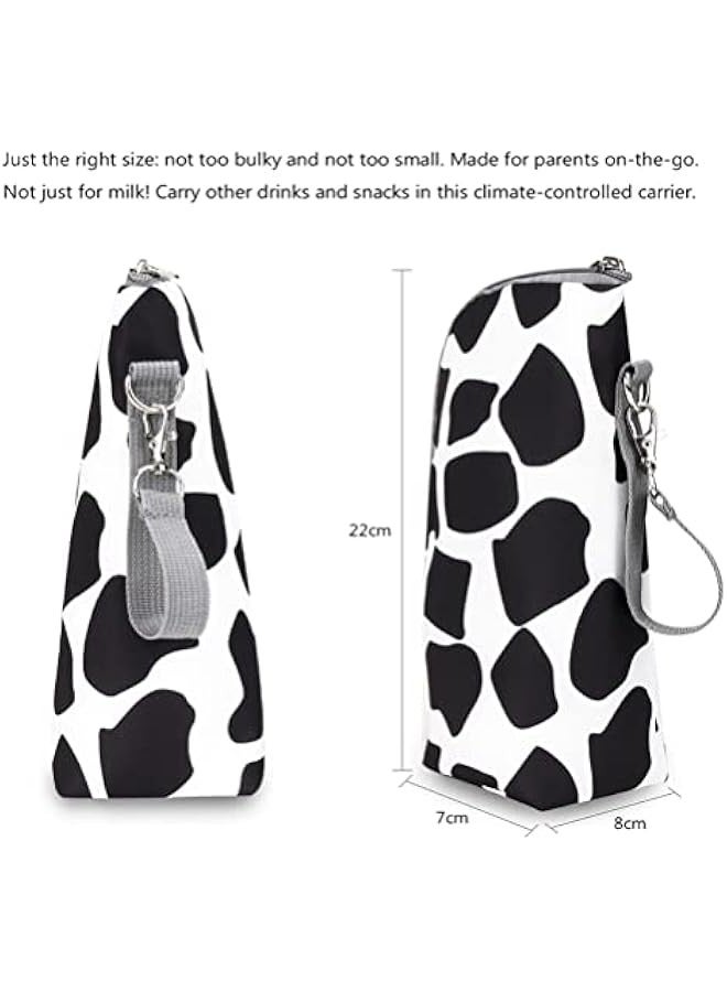 Handy Bottle Bag Breastmilk Storage Bag Insulated Bottle Bag Milk Bottle Bag Infant Bottles Bottle Holder for Baby Infant Nursing Bottle Pouch Oxford Cloth Stroller Mummy Bag Child - Image 5