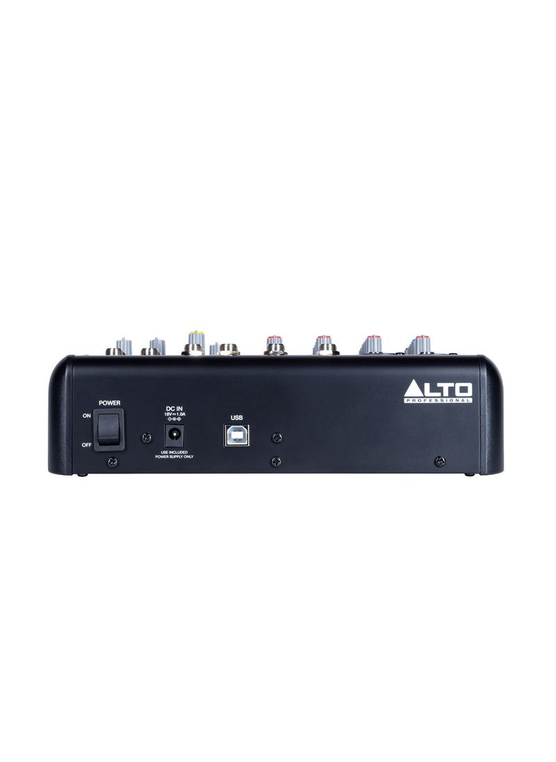 Alto Professional - Alto Professional TrueMix 600 Portable 6-Channel Analog Mixer with USB - Image 1