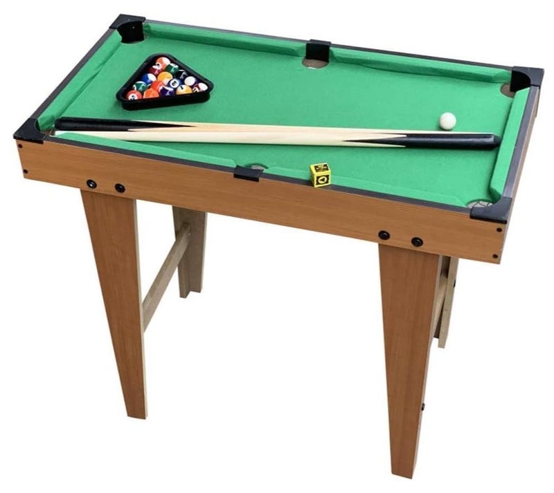 مجموعة ألعاب البلياردو الصغيرة على الطاولة| مجموعة طاولة بلياردو للأطفال/الكبار - ترفيه داخلي محمول - Image 1