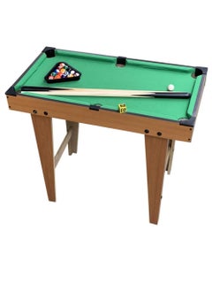 Billiards Tabletop Mini Games Set| Pool Table Set For Kids/ Adults- Portable Indoor Entertainment