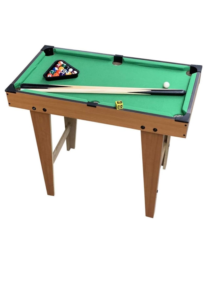 Generic - Billiards Tabletop Mini Games Set| Pool Table Set For Kids/ Adults- Portable Indoor Entertainment - Image 1