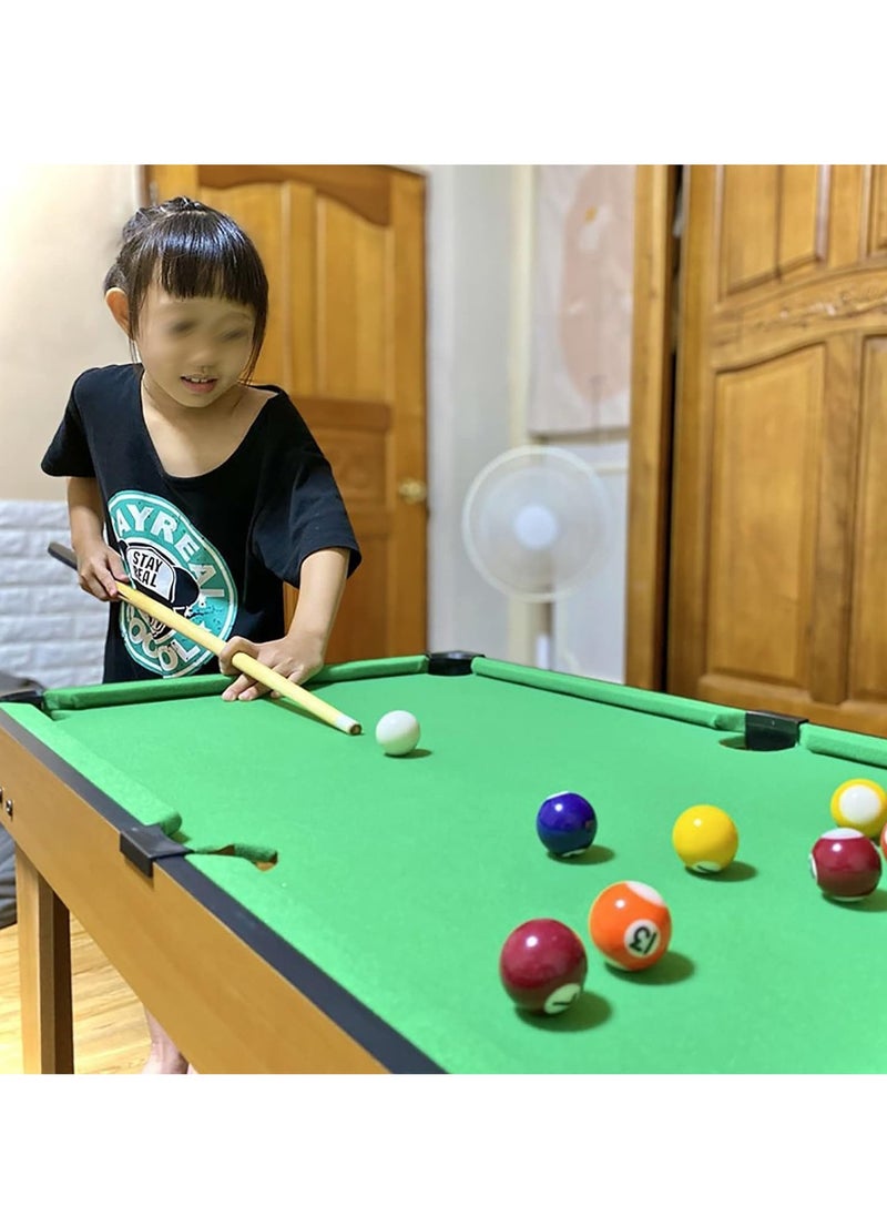 Generic - Billiards Tabletop Mini Games Set| Pool Table Set For Kids/ Adults- Portable Indoor Entertainment - Image 1