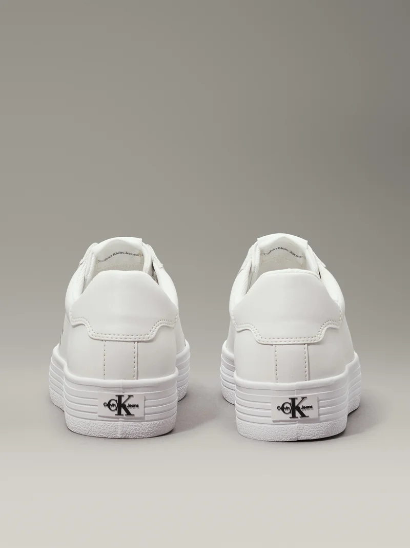 Calvin Klein Jeans Leather Platform Sneakers