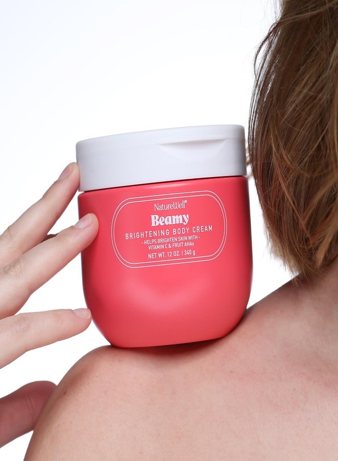 NATURE WELL Beamy Brightening Body Cream, Lightweight & Quick-Absorbing Formula to Help Improve Tone & Texture, Scented with Black Currant, Jasmine & Vanilla Woods,12 Oz - Image 5