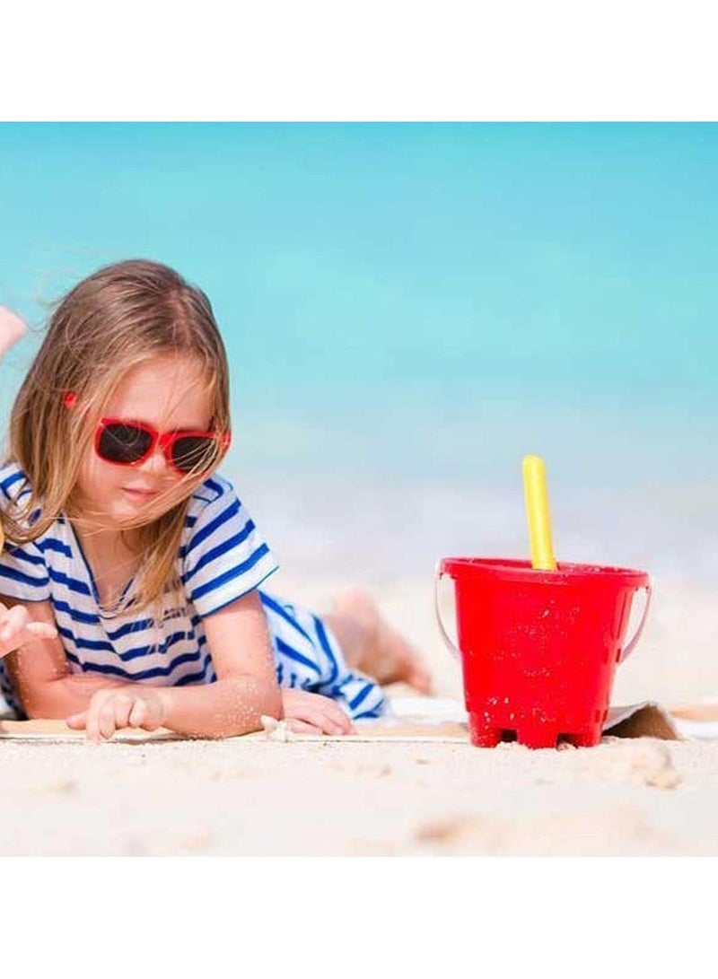 VIO Large Beach Toys For Kids Sand Toys Set Sandcastle Molds Kids Beach Bucket Outdoor Summer Toys Swimming Pool Toys Toddler Sand Toys Preschool Beach Toys Sand Shovel And Tools Beach Play Set Kids Outdoor Play Toys Summer Beach Accessories Sand And Water Play Snow Toys For Kids Nursery Play Toys Pool Toys Gift Toys For Kids - Image 3