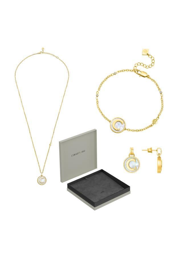 شيروتي 1881 قلادة كريستال دائرية للممسحة - Image 1