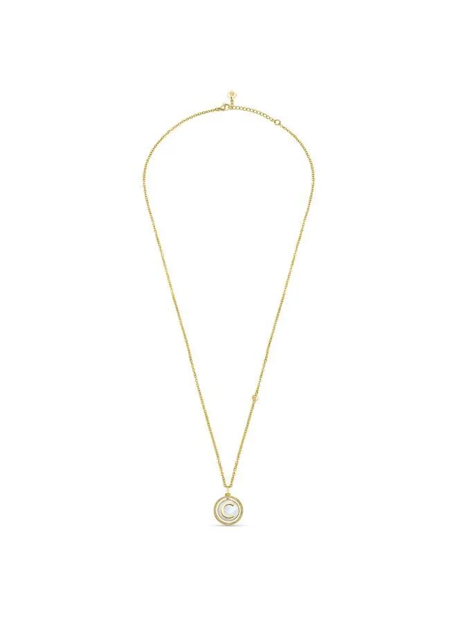 شيروتي 1881 قلادة كريستال دائرية للممسحة