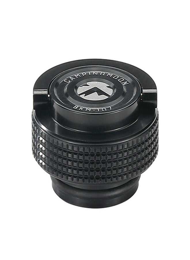 CAMPINGMOON Camping Gas Tanks Cap Lightweight Flat Gas Canister Cover Aluminum Sealed Protective Cap with Magnet for Cassette or Alpine Gas Tanks - Image 1