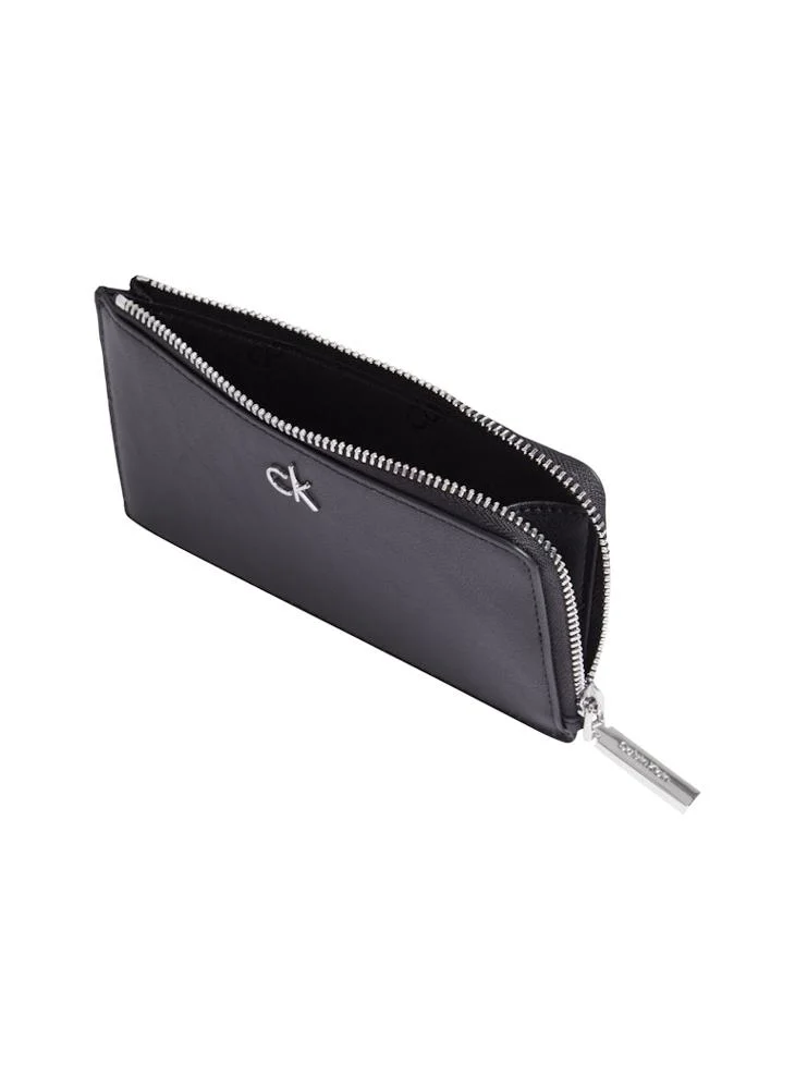 CALVIN KLEIN Logo Card Holder With Zip