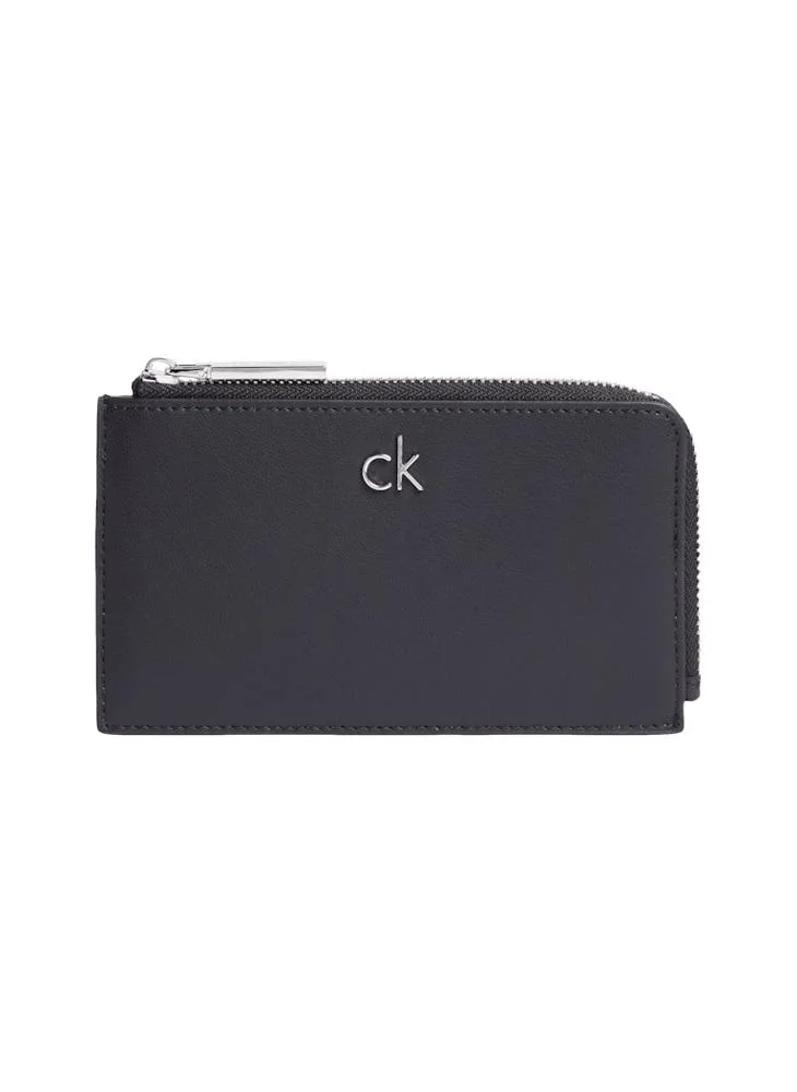 CALVIN KLEIN Logo Card Holder With Zip