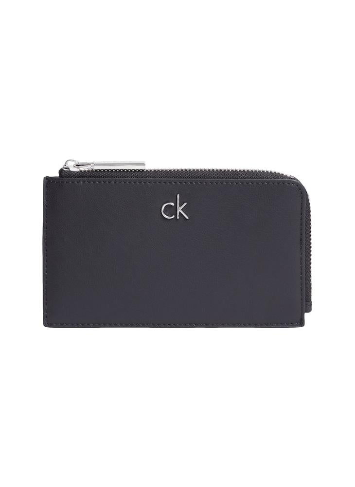 CALVIN KLEIN Logo Card Holder With Zip  - Image 1