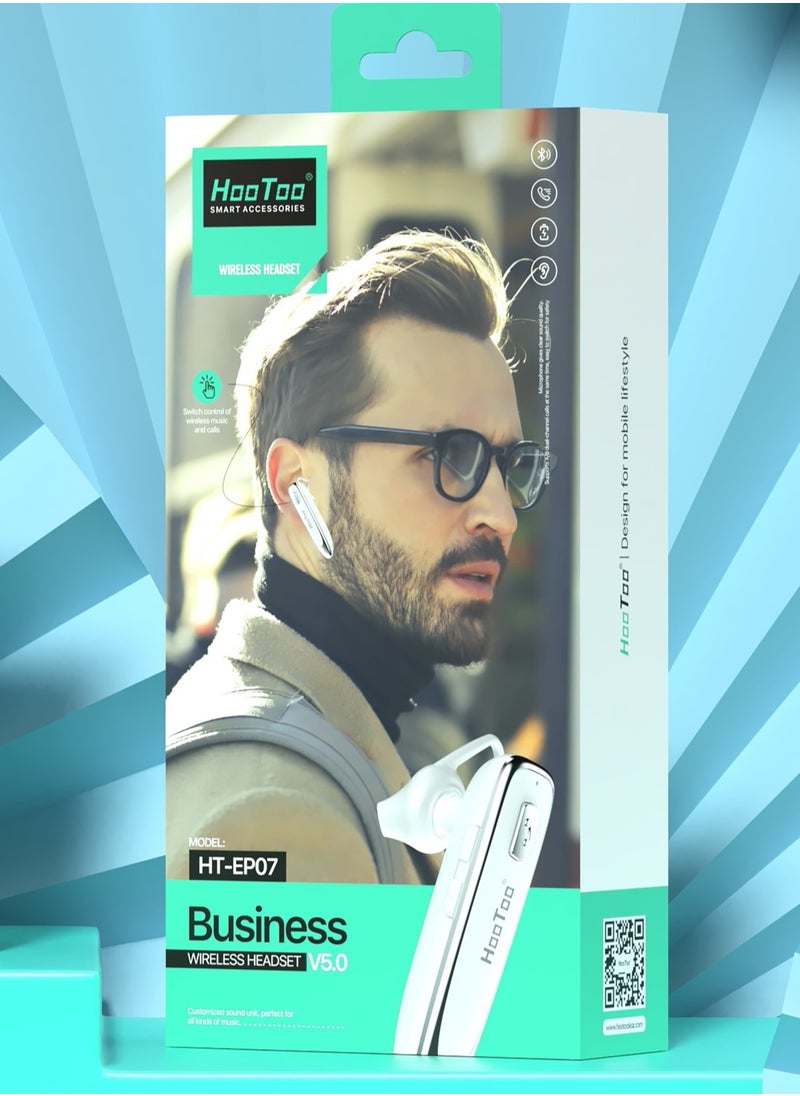 HooToo - Wireless Bluetooth Headphone Standby Time 24 Hrs with Noise Cancelling Mic V5.0 - Image 1