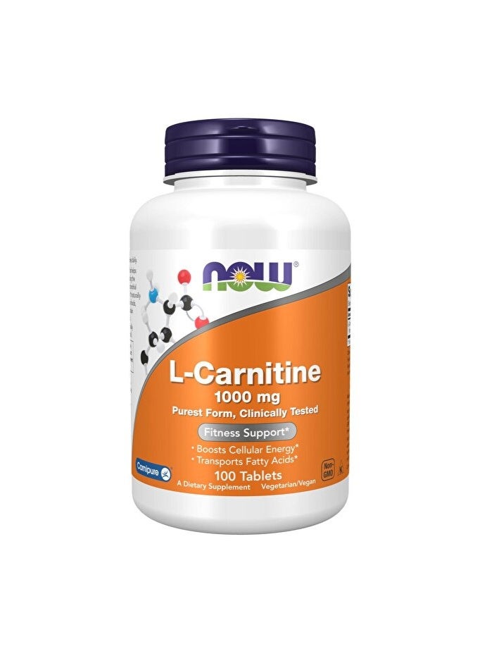 شحن مجاني إل كارنيتين ١٠٠٠ ملغ أقراص - ١٠٠ قرص الآن إل كارنيتين ١٠٠٠ ملغ أقراص - ١٠٠ قرص