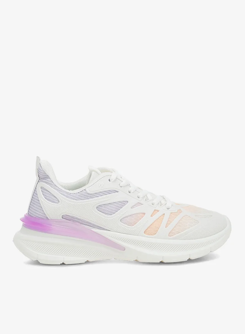 Flyknit Chunky Sneakers in Purple