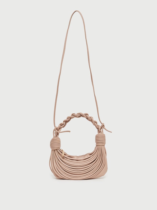 Styli Khaki Mini Cut out Shoulder Bag - Image 2