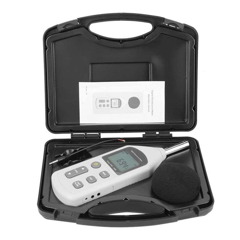Digital Sound Tester, Handy Mini Digital Noise Meter, Noise Measuring Instrument, Sound Level Meter, Noise Level Meter for Home Factory - Image 1