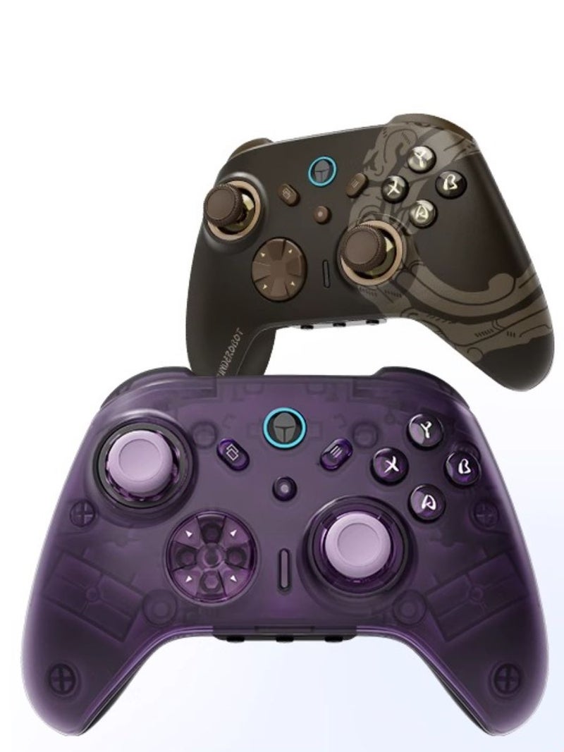 Thunderobot G50 Plus Three-Mode Gamepad Game Controller, Wireless, Wired, Bluetooth, Hall Joystick, Purple - Image 2