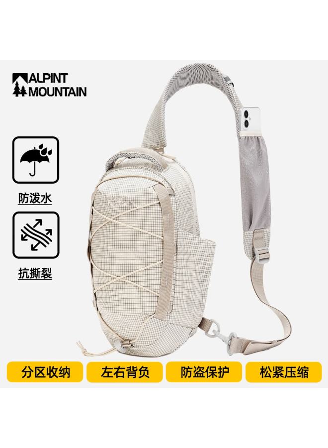 Alpint Mountain Elmont Multifunctional Crossbody Bag Outdoor Casual Chest Bag Portable Shoulder Bag Small Backpack For Sports Cycling Commuting
