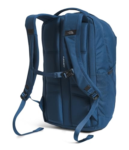 The North Face Vault Everyday Laptop Backpack | Commuter Travel Bag with Water-Repellent Finish, Spacious Main Compartment, Shady Blue/TNF White-NPF, One Size - Image 4
