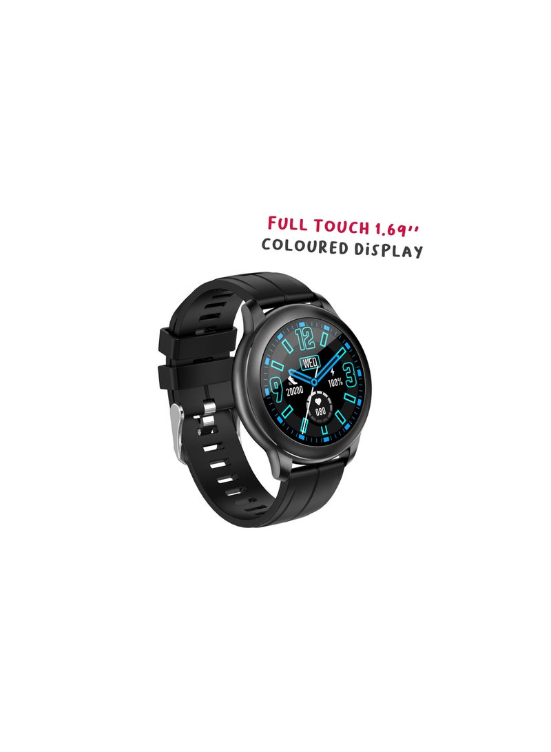 Celly 1.69" Full Touch Screen Trainer Smart Watch with Heart Rate Sleep Monitor, Step Counter Call/Msg Notification Customized Watch Dial for Men Women Activity Trackers IP68 Waterproof for iOS Android - Image 5