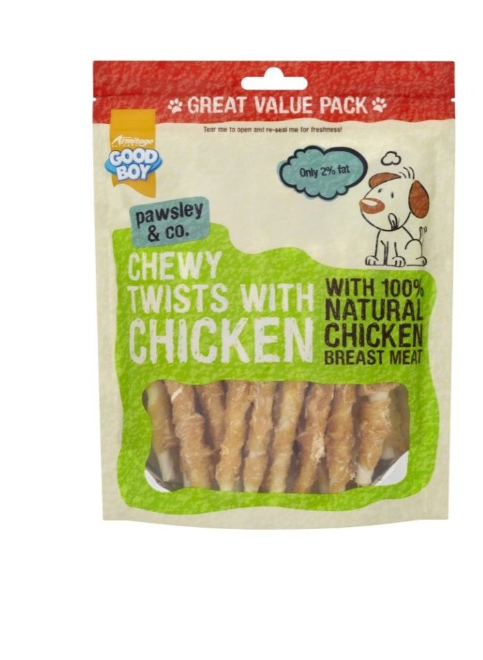 Good Boy Goodboy Chewy Chicken Twists Value Pack 320 g - Image 3