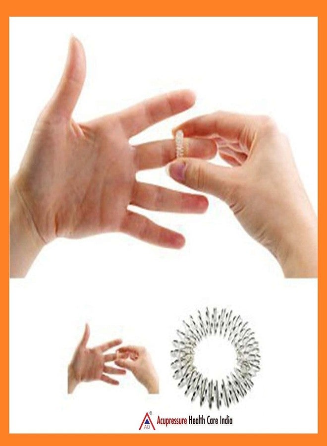 ACi Sujok Acupressure Finger Massage Ring Kit Set of - 5pc - Image 3