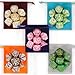 CiaraQ Polyhedral Dice Set DND Role Playing Dice for Dungeons and Dragons RPG Table Games MultiColor 35pcs - Image 4